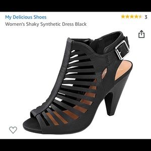 Never worn women’s open toed